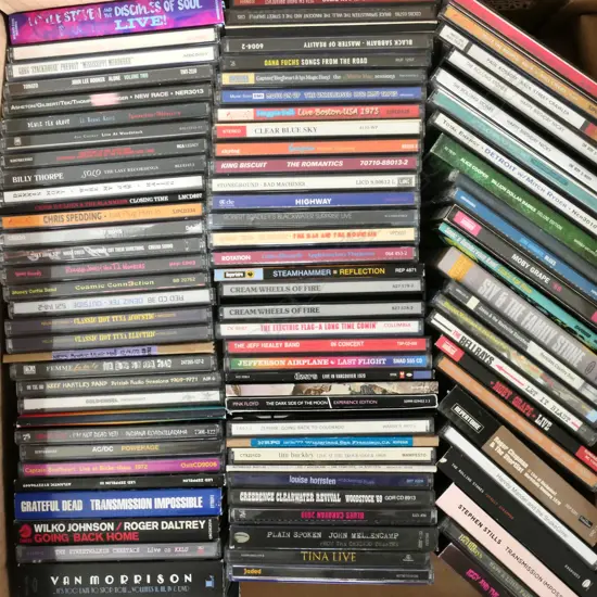 APPROX 80-90 CDS MIXED GENRE MAINLY ROCK